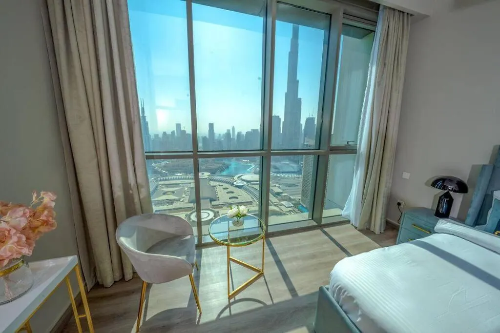 Magnificent 3Br Luxurious Apartment With Burj Khalifa View Dubai 0*,